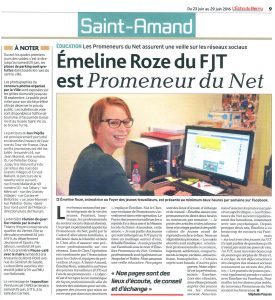 Emeline Rose Promeneur du Net du FJT29 juin 2016