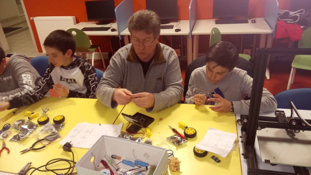 Maker's en pleine action